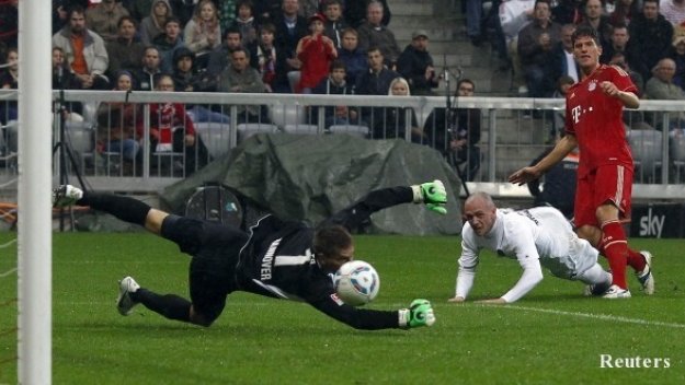 Байерн мина с лекота през Хановер