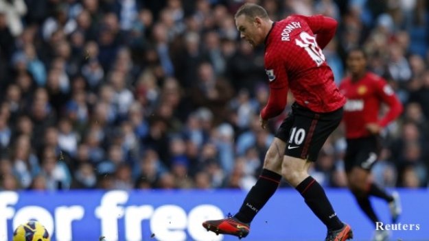 Руни с 10 гола в дербито