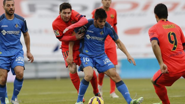 Барса се издъни срещу слабак