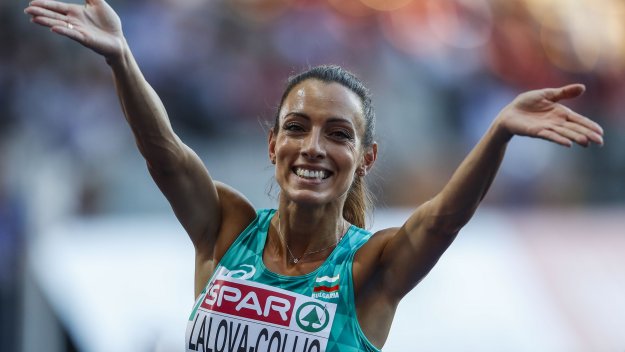 Ивет Лалова преди старта на 200 метра: Време е! + СНИМКА