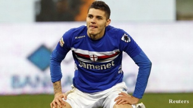 Сензацията Икарди бележи четири гола при успех на Сампдория