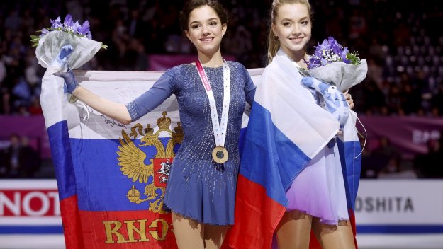 Евгения Медведева направи фурор в Русия