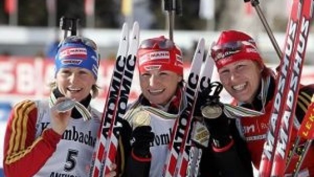 Първа победа за сезона за германската щафета