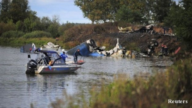 Хокейният отбор на Локомотив Ярославл загина в самолетна катастрофа