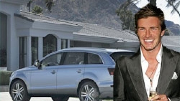 Подариха Audi Q7 на Дейвид Бекъм