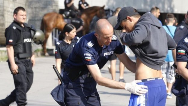 Изключителни мерки за сигурност преди мача Левски - ЦСКА