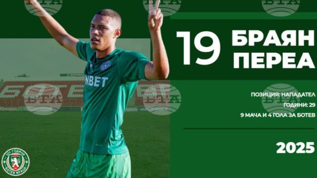 Ботев Враца преподписа с една от звездите си