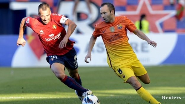 Барселона със спорна победа като гост на Осасуна