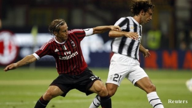 В Юве - по-високи, в Милан - по-тежки