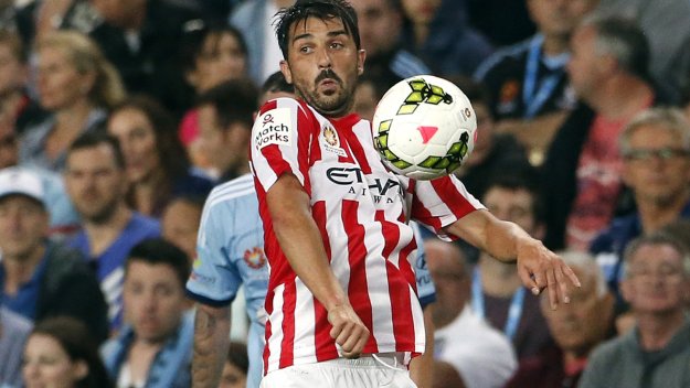 Давид Вия отново бележи в Австралия