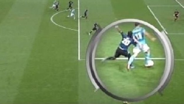 Съдията на Интер - Наполи получи 3 по десетобалната система