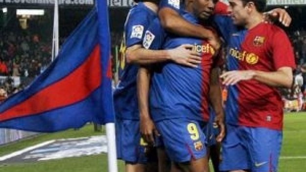 ВИДЕО Барселона - Спортинг Хихон 3:1