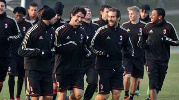 Фламини тренира наравно с останалите си съотборници