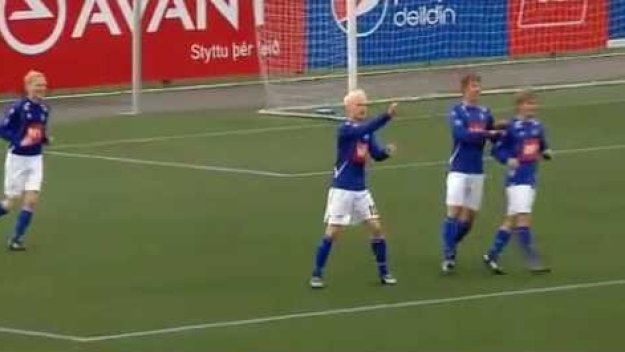 Исландските веселяци с нови откачени празнувания на гол + ВИДЕО