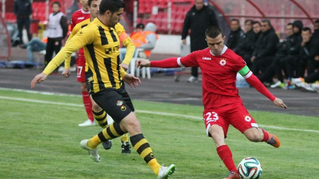 ЦСКА оскуба "канарчетата"