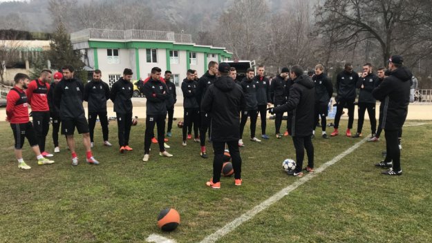 ЦСКА с първа тренировка в Сандански + ВИДЕО И СНИМКИ