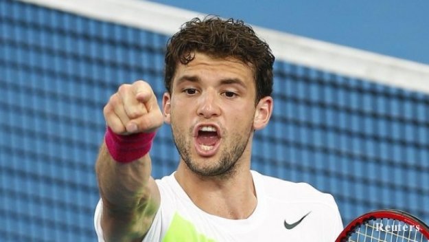 Григор Димитров се разправи с Николай Давиденко