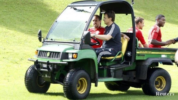 Рибери отпадна за мача с Шалке