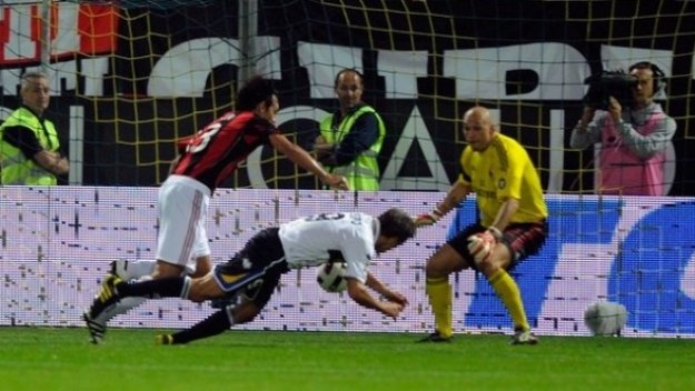 Парма пропищя от съдията