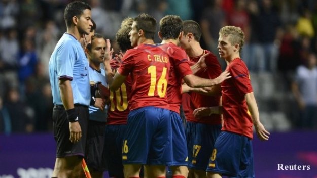 Испанците удивени от отпадането