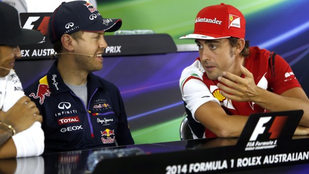 Фетел се вдъхновява от Алонсо