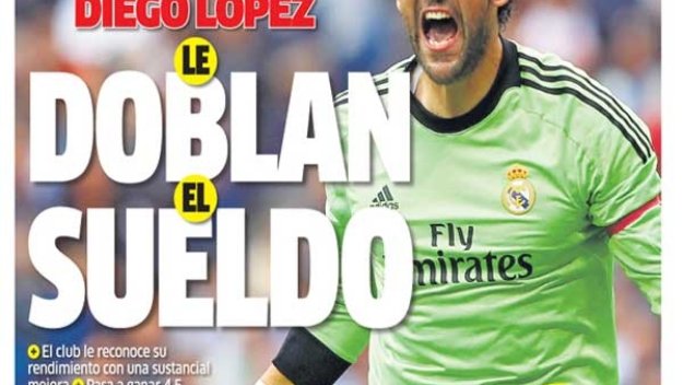 Реал удвои заплатата на Диего Лопес